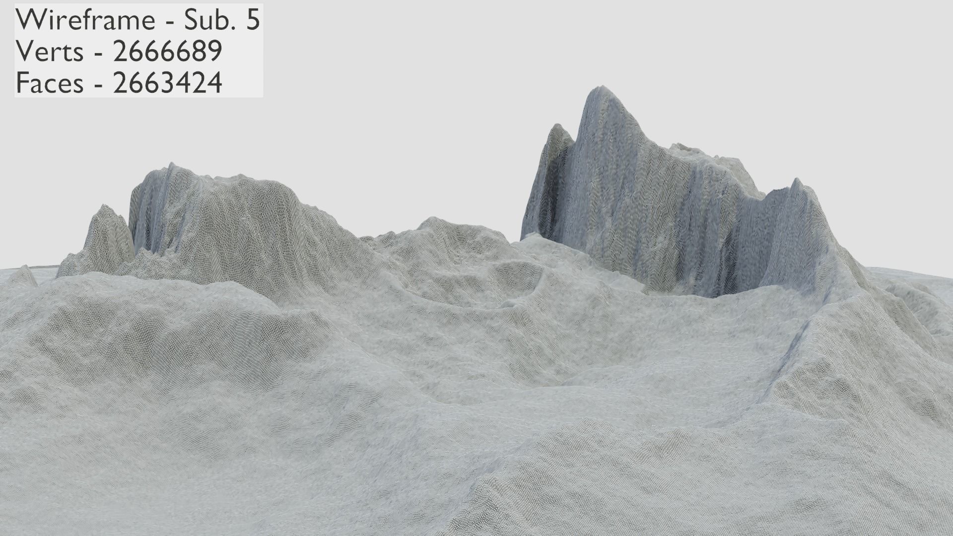 Mountain Terrain Collection 1 3D model_46