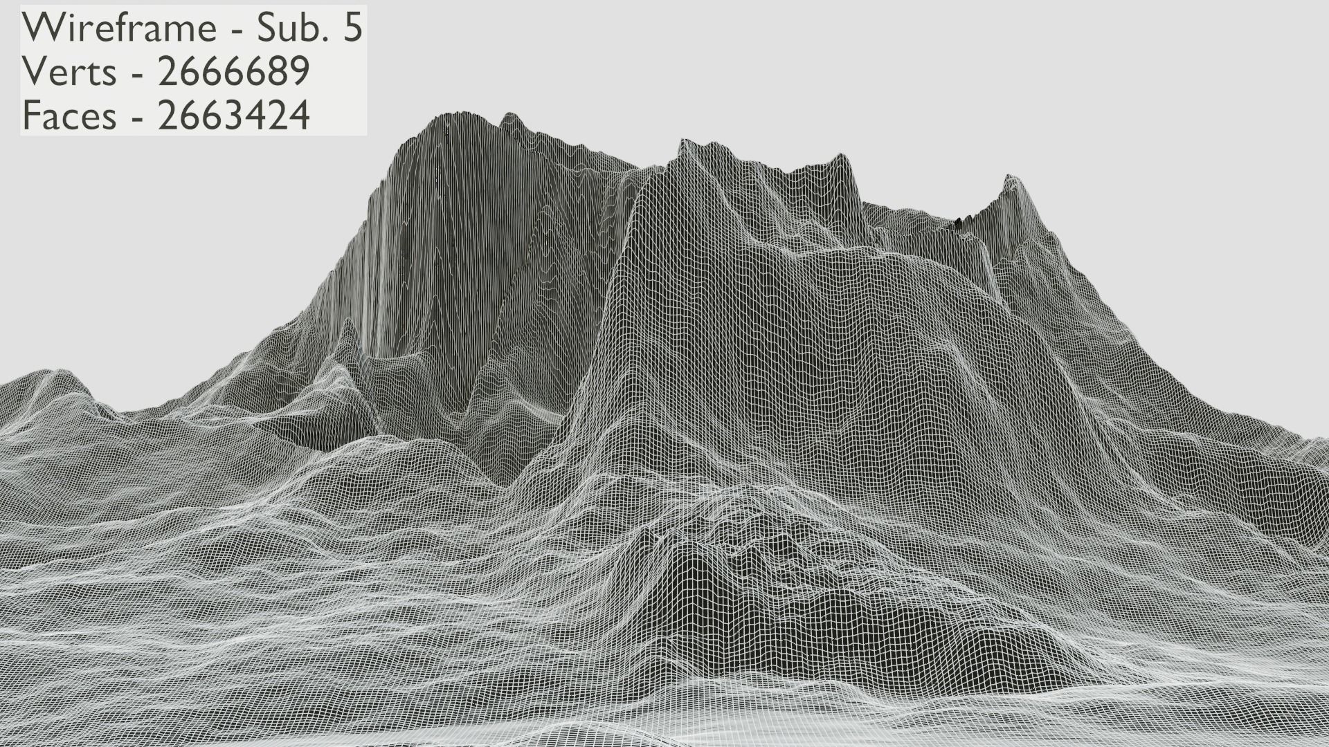 Mountain Terrain Collection 1 3D model_88