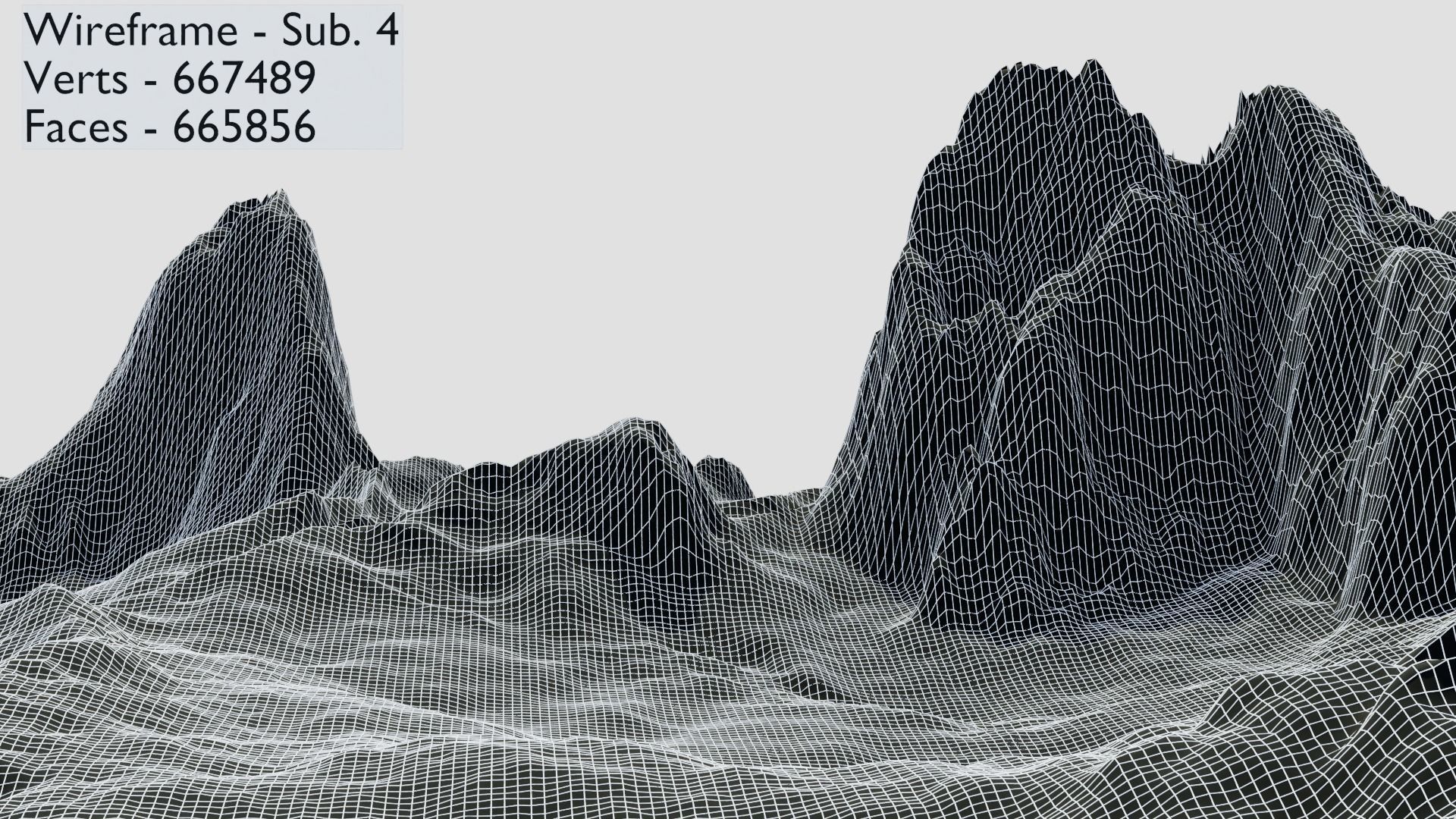 Mountain Terrain Collection 1 3D model_103