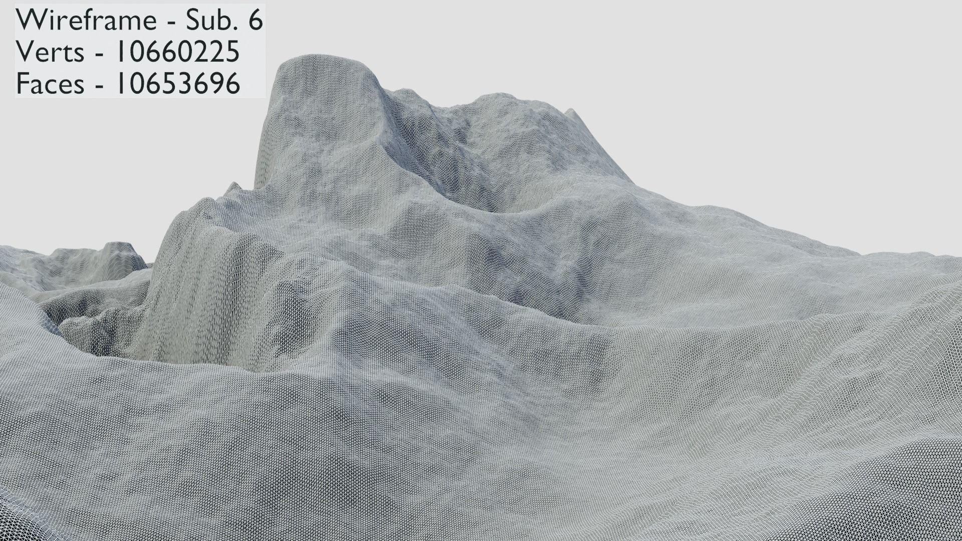 Mountain Terrain Collection 1 3D model_19