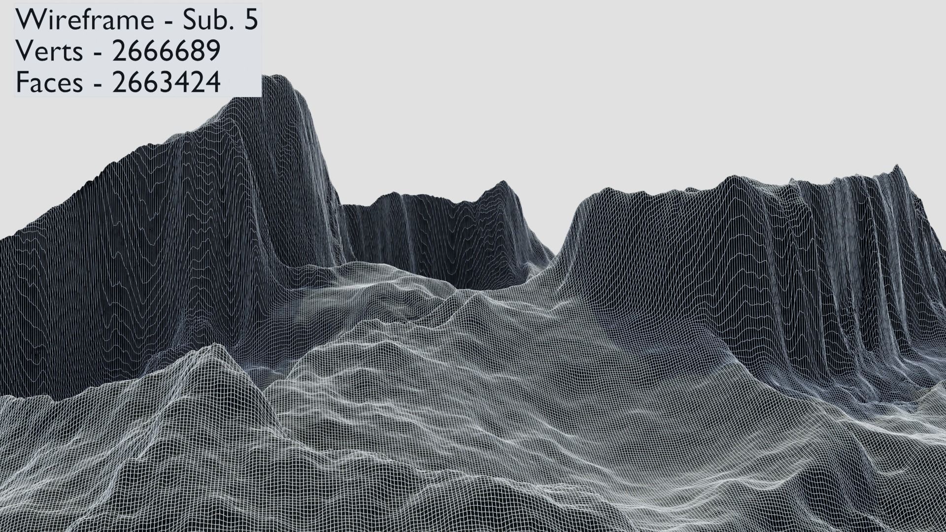 Mountain Terrain Collection 1 3D model_38