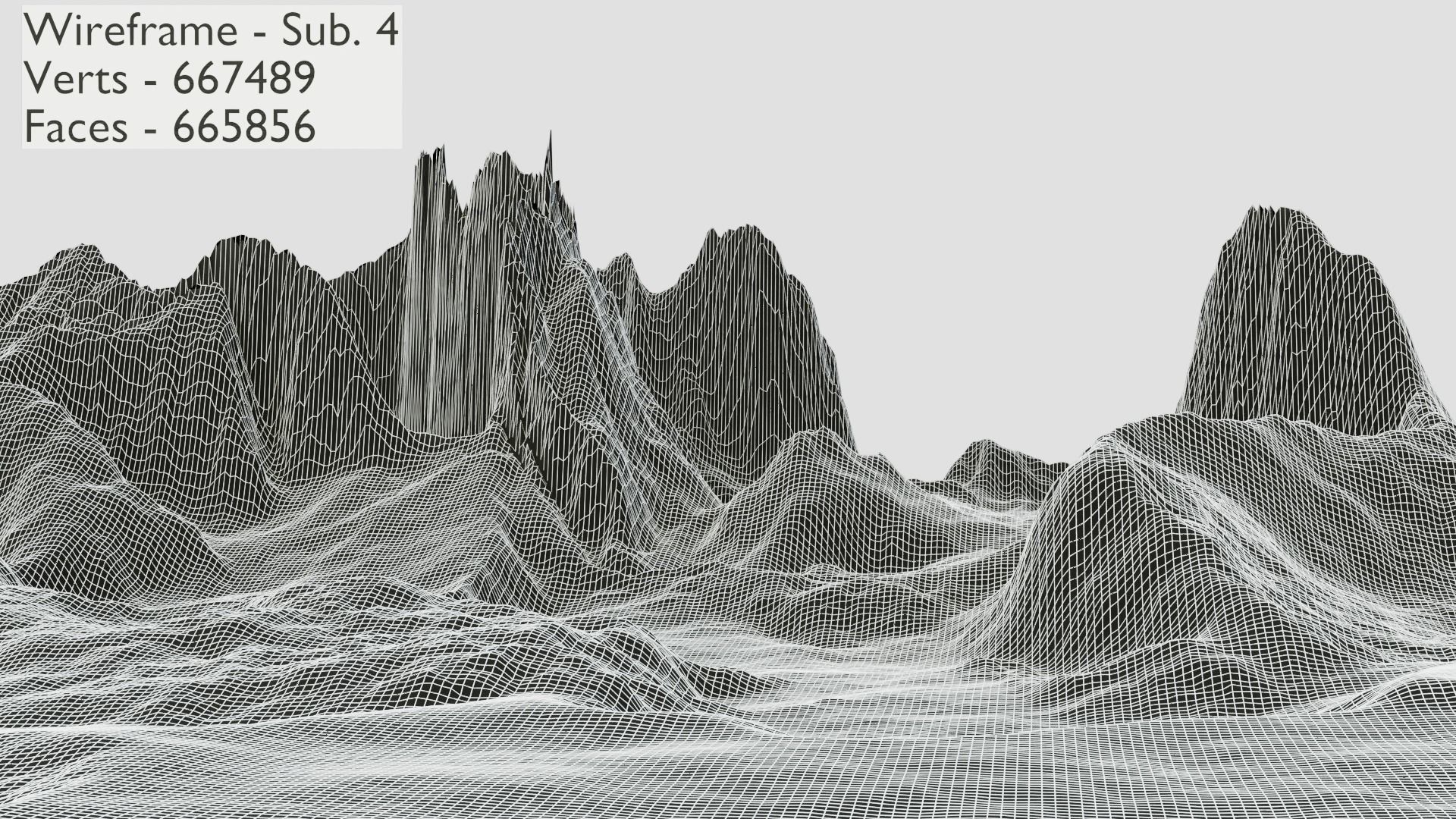 Mountain Terrain Collection 1 3D model_104