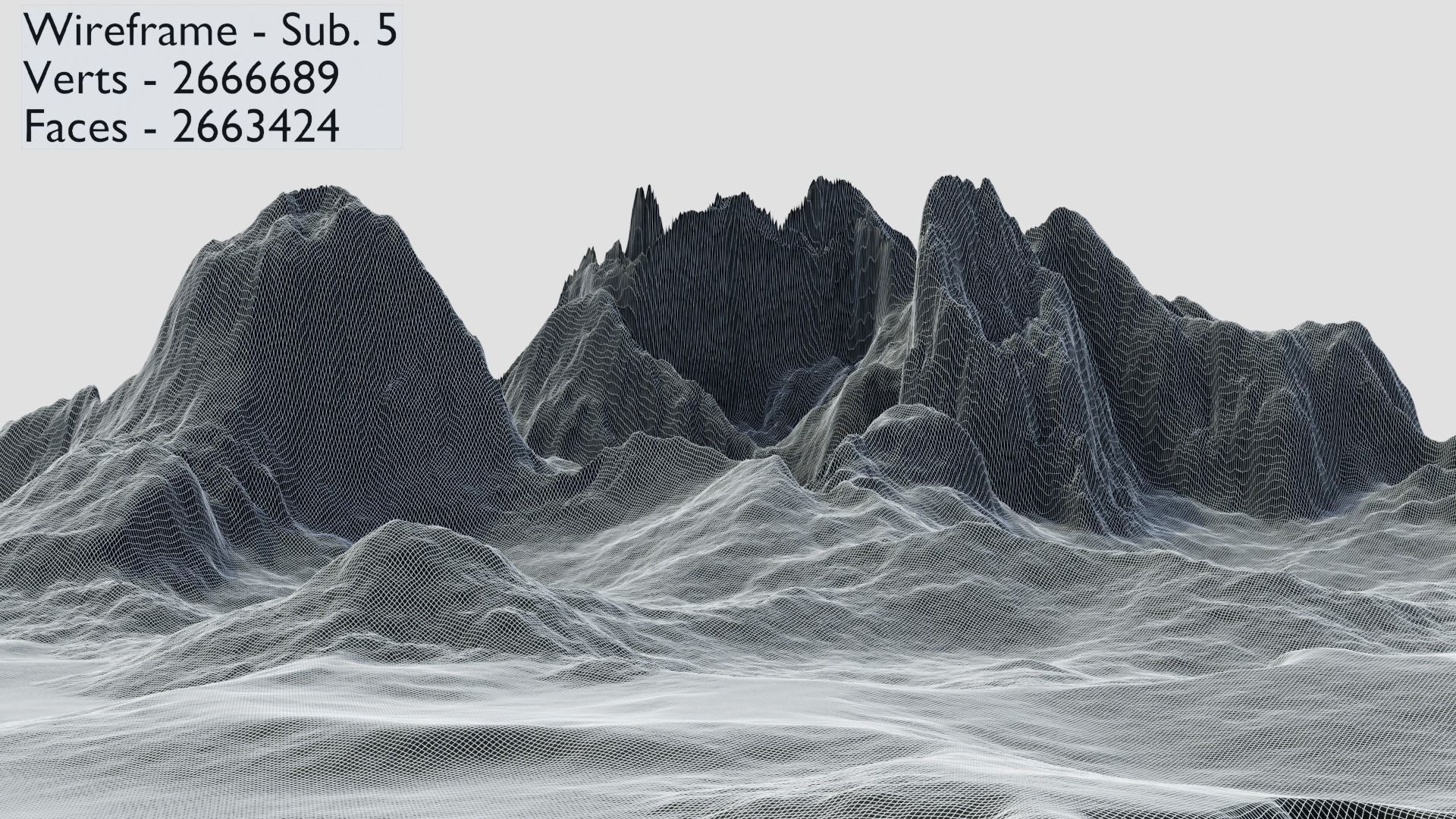 Mountain Terrain Collection 1 3D model_108