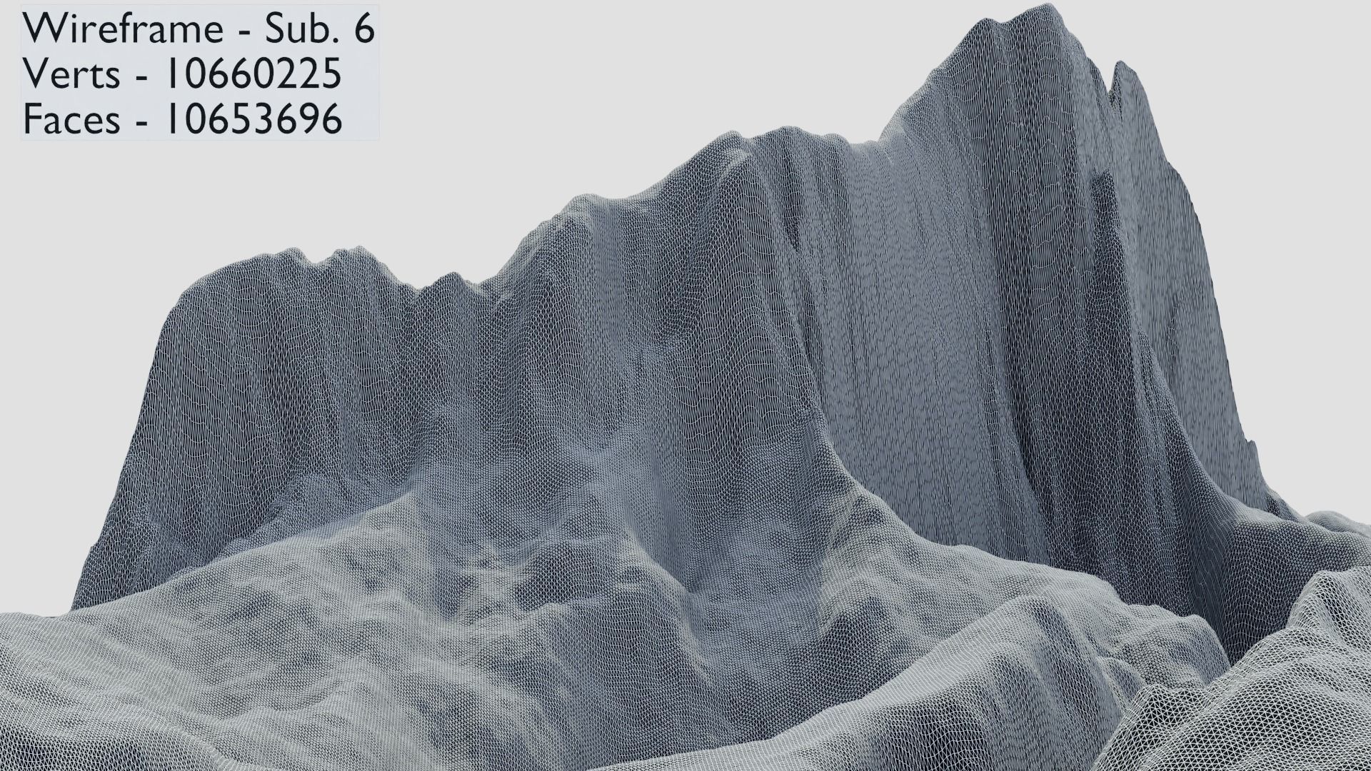 Mountain Terrain Collection 1 3D model_22