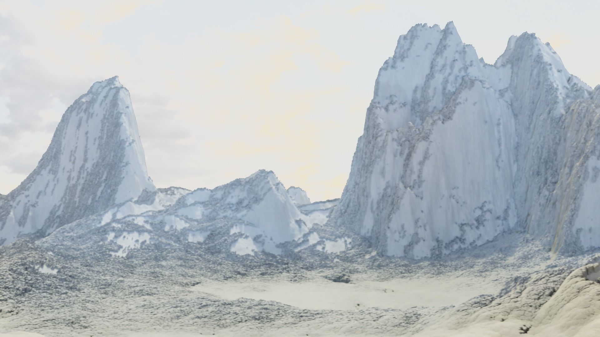 Mountain Terrain Collection 1 3D model_97