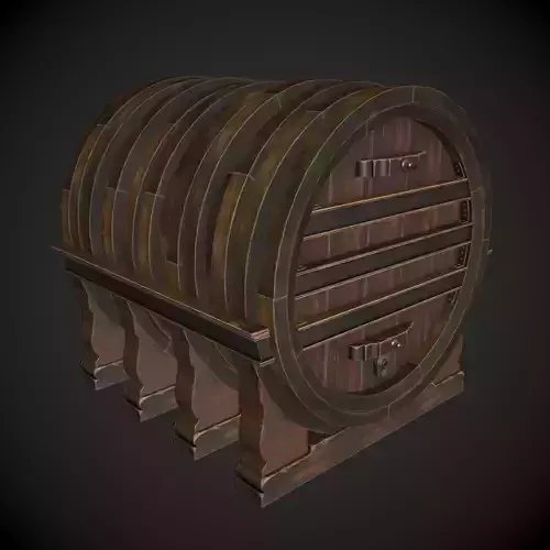 Large Wine Barrel