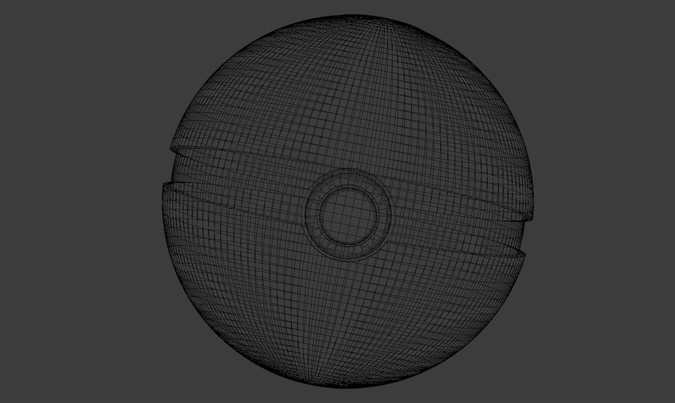 Pokemon Ball 3D model_3