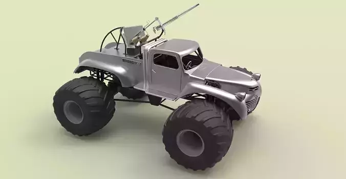 Monster truck from Mad Max Fury Road