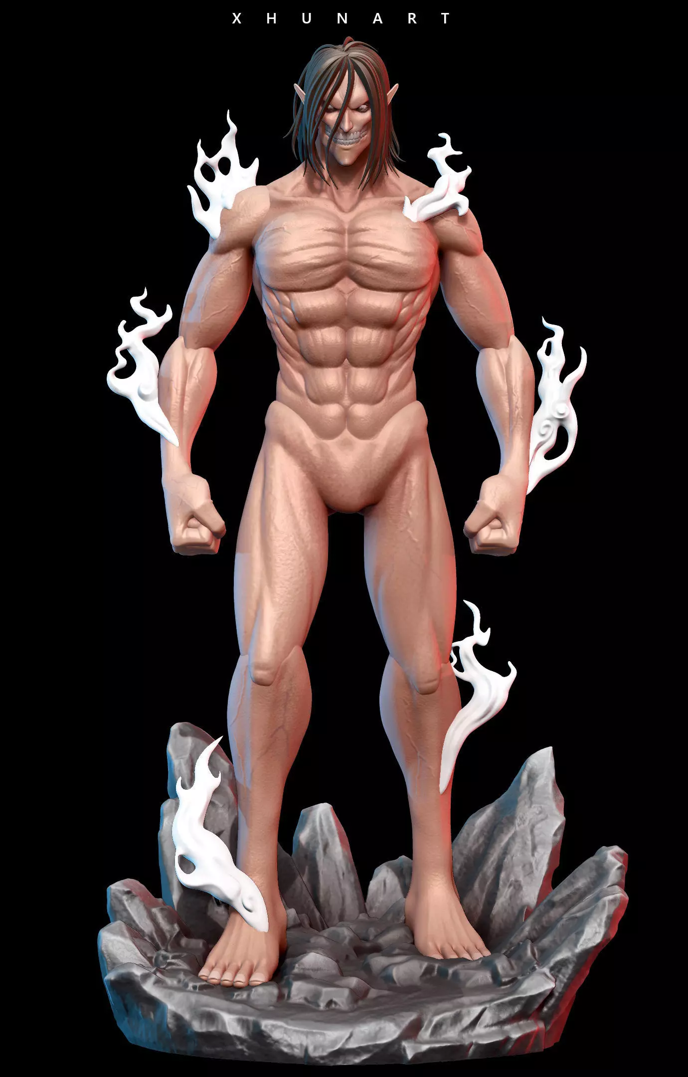 Attack Titan STL 3D print model_0
