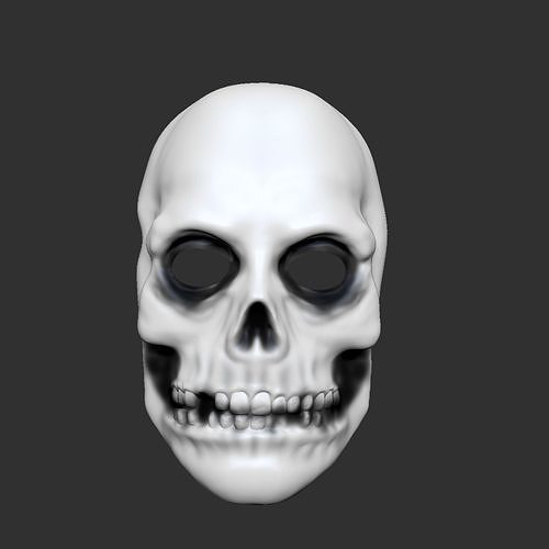 Misfits Crimson ghost mask 3D print model
