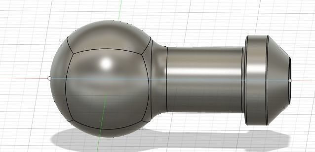 Mezco Gomez replacement shoe peg Free 3D print model