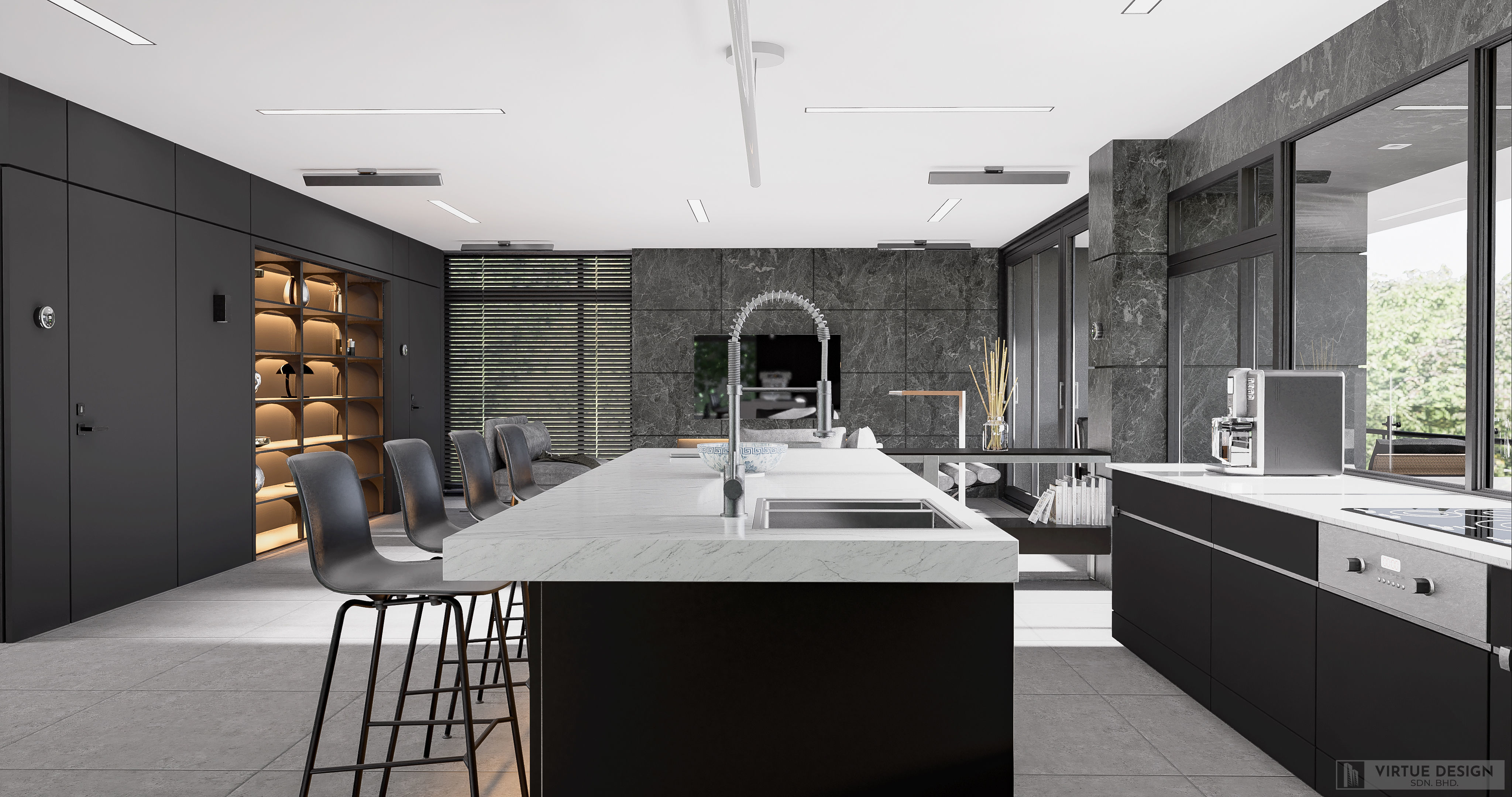 Modern living - C2 3D model_6