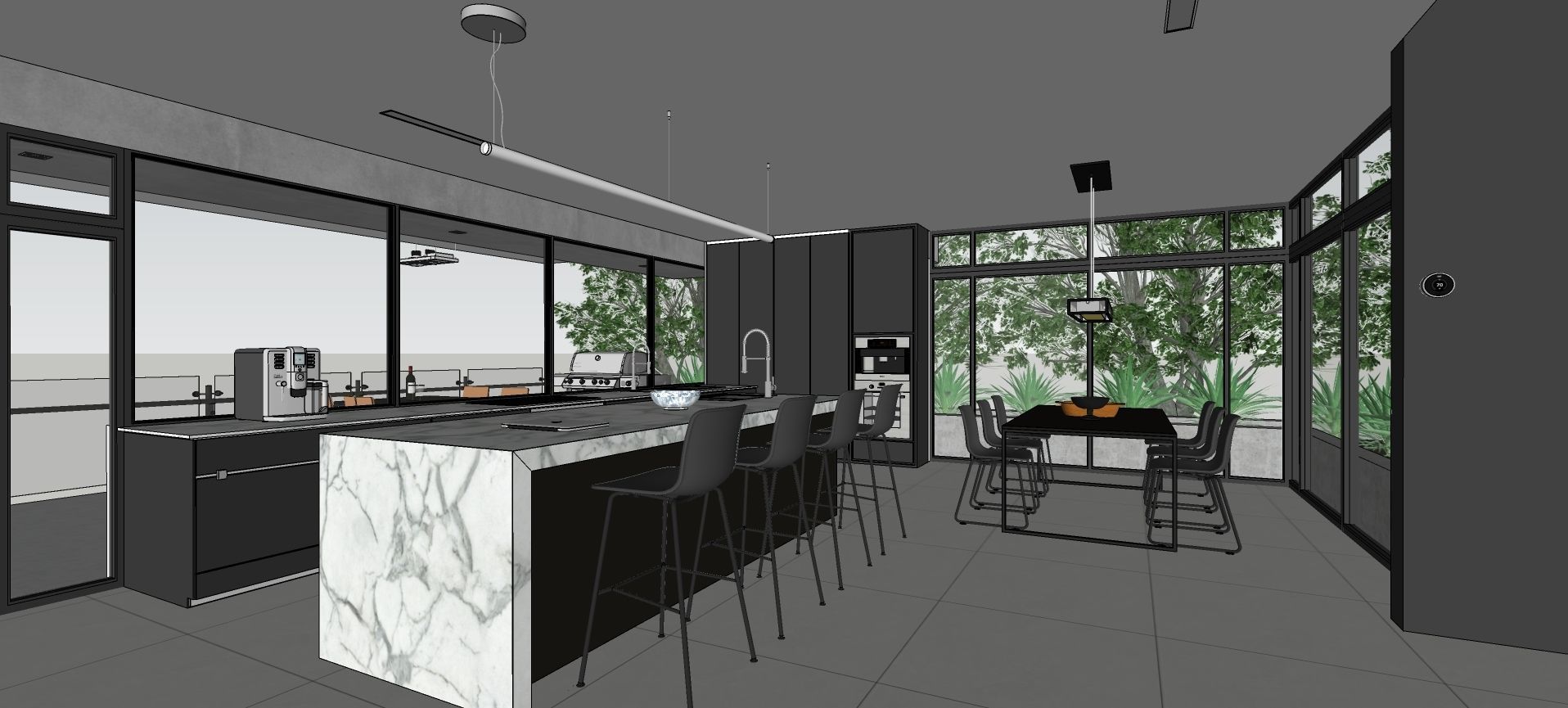 Modern living - C2 3D model_20