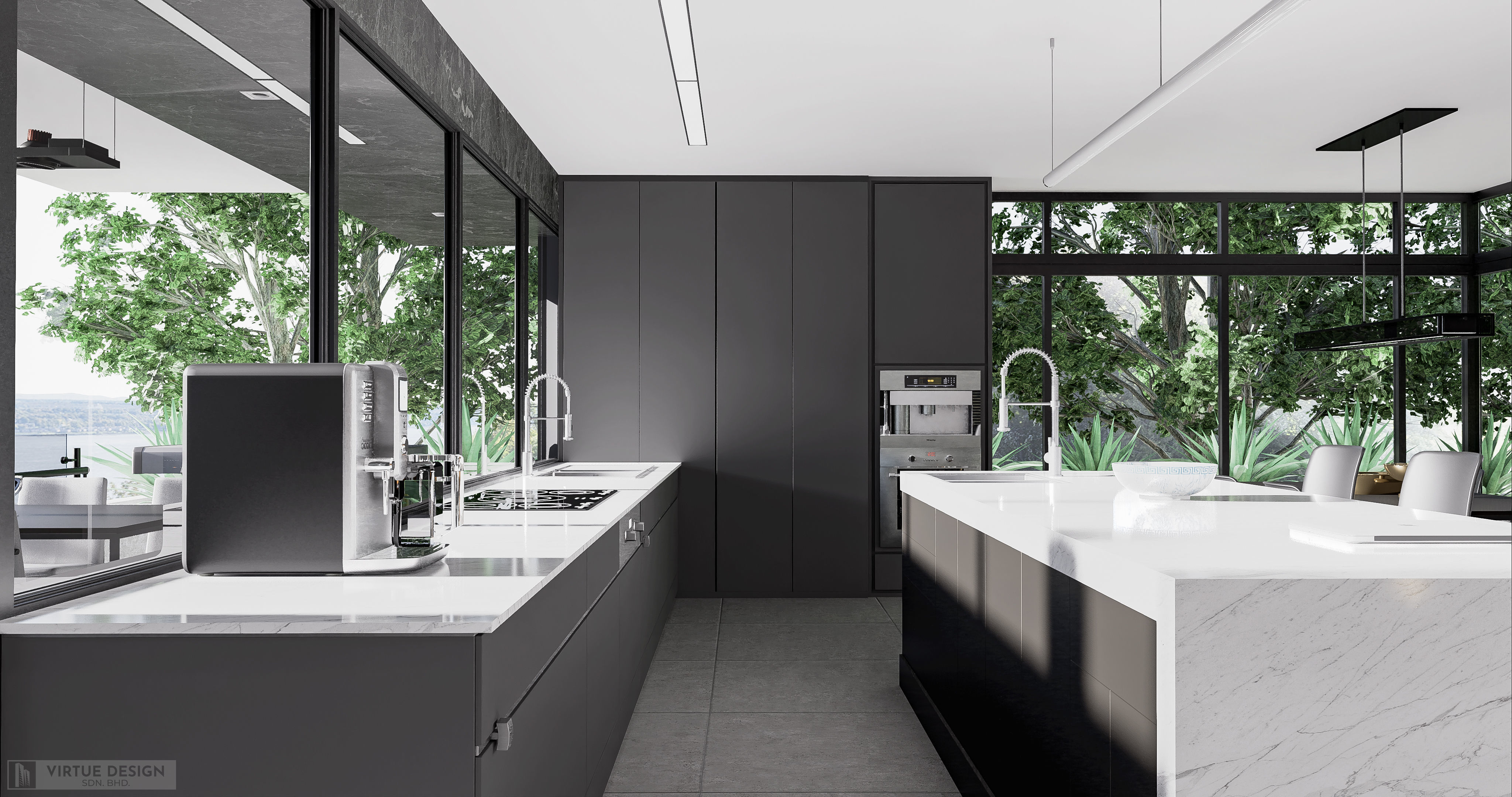 Modern living - C2 3D model_8