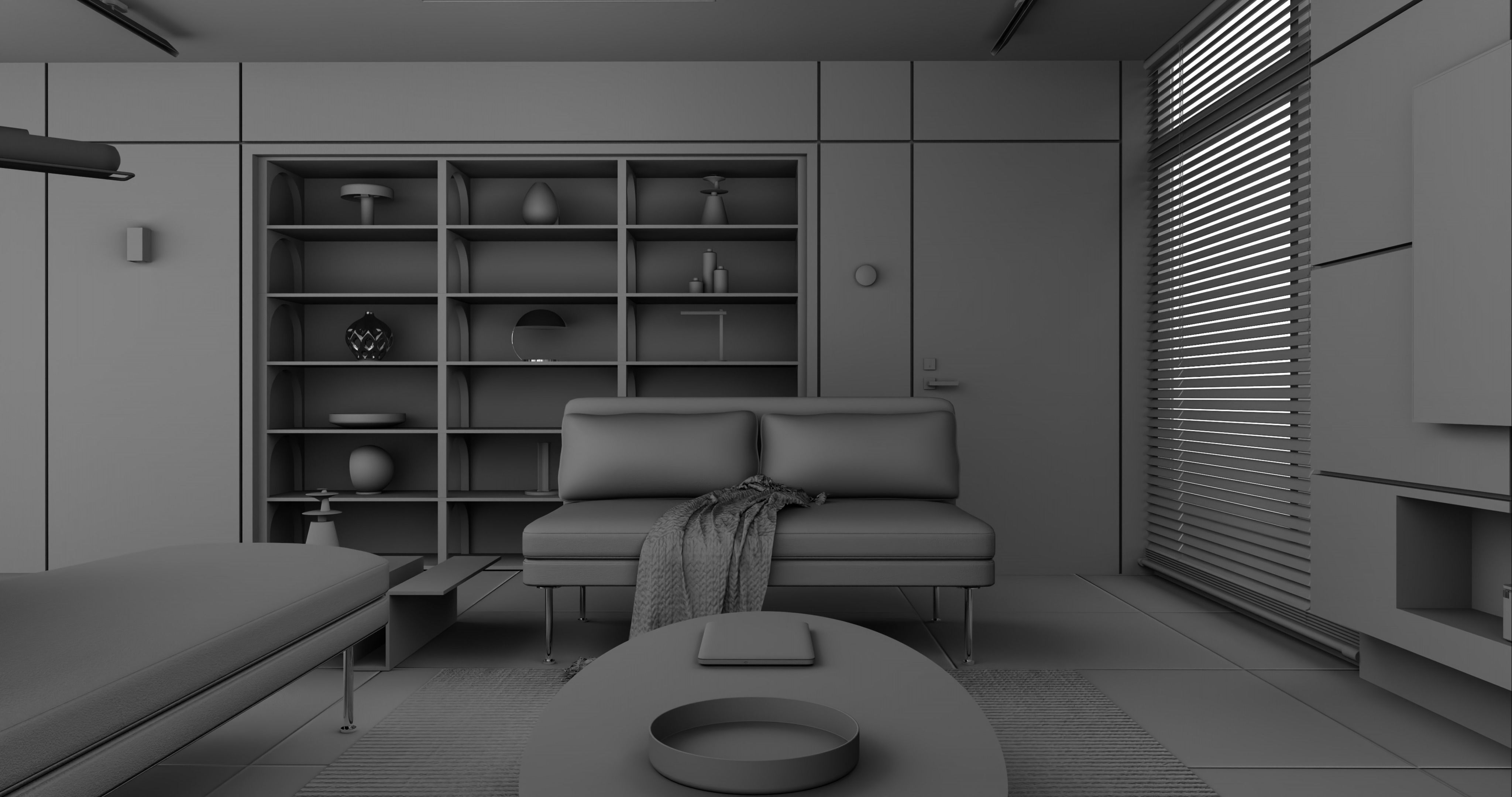 Modern living - C2 3D model_11