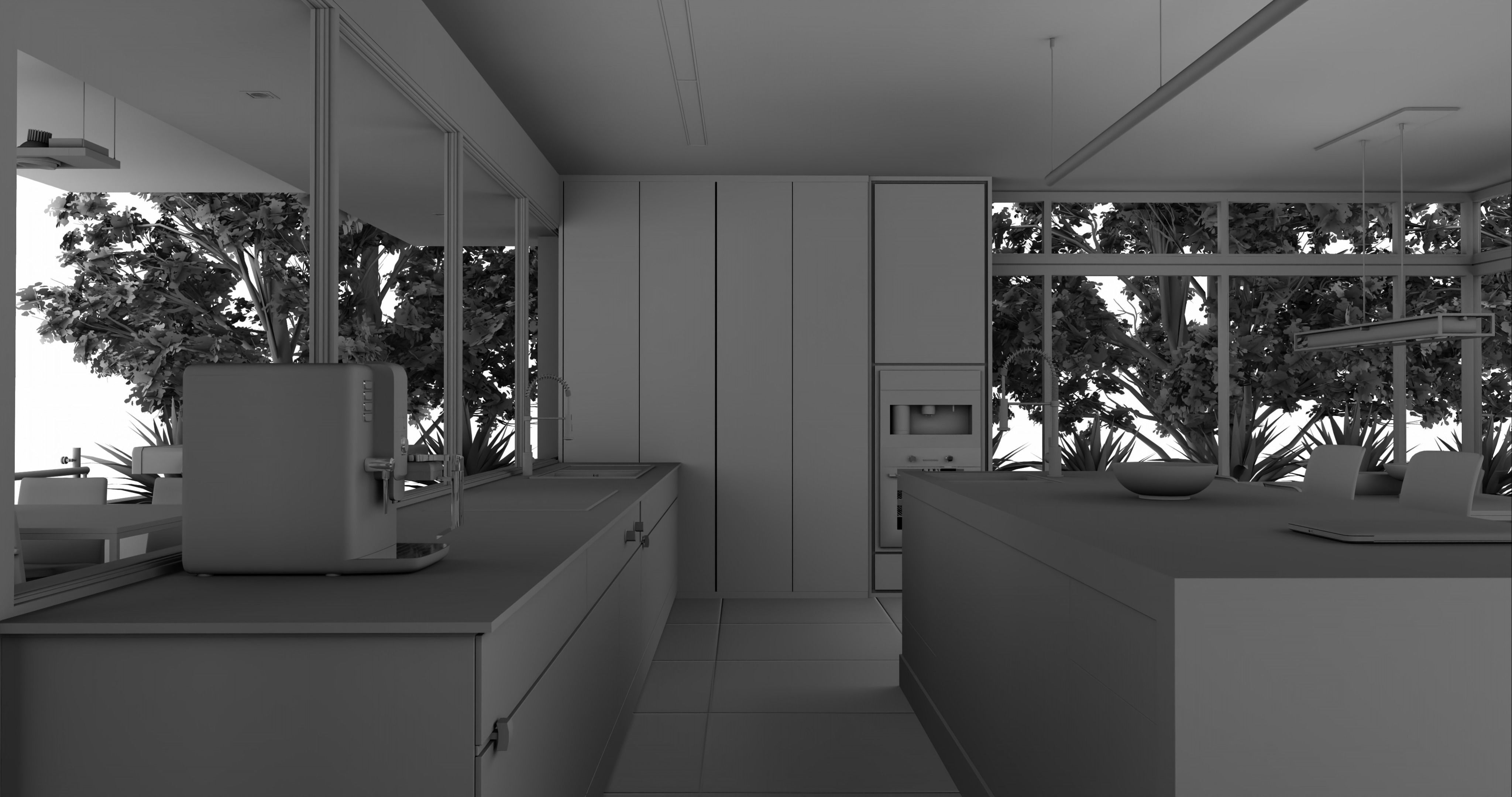 Modern living - C2 3D model_17