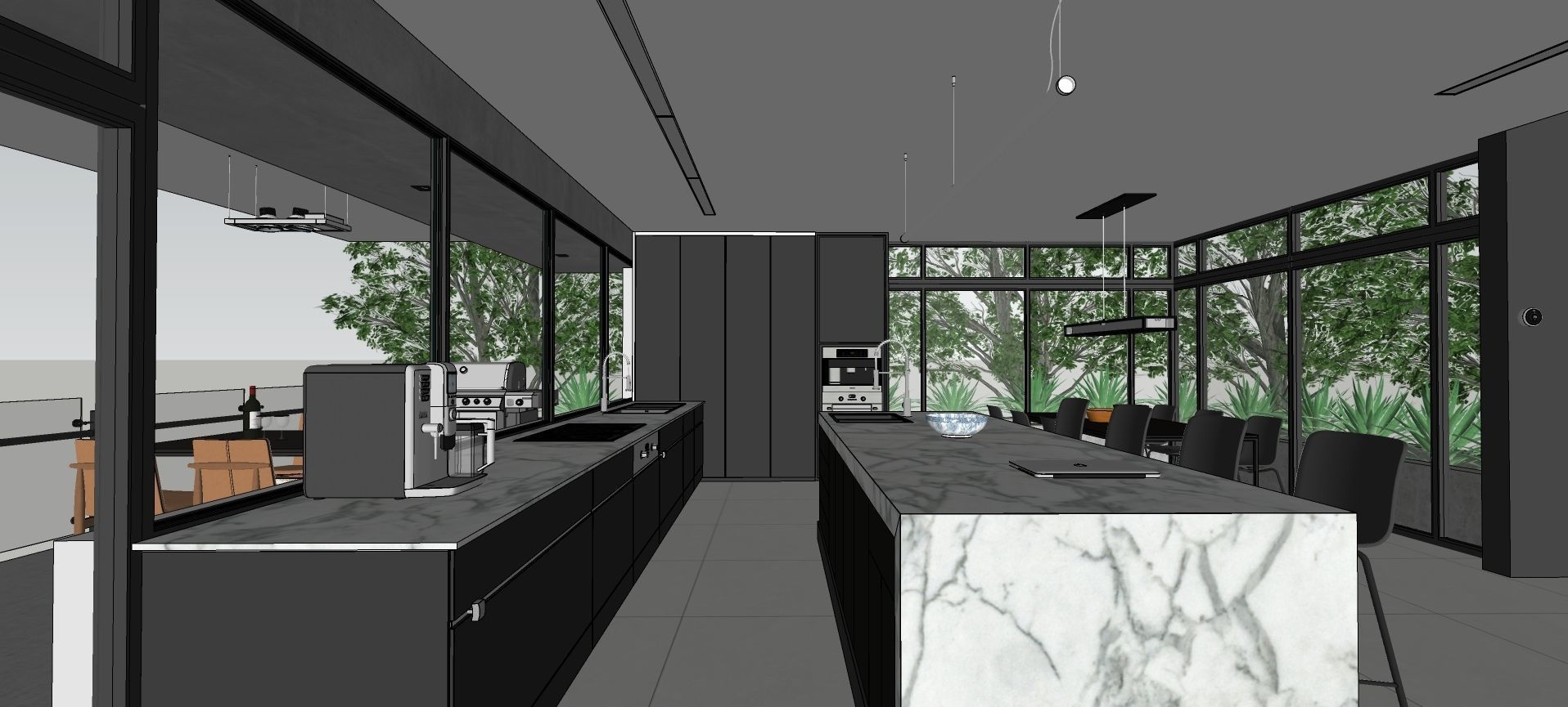 Modern living - C2 3D model_24