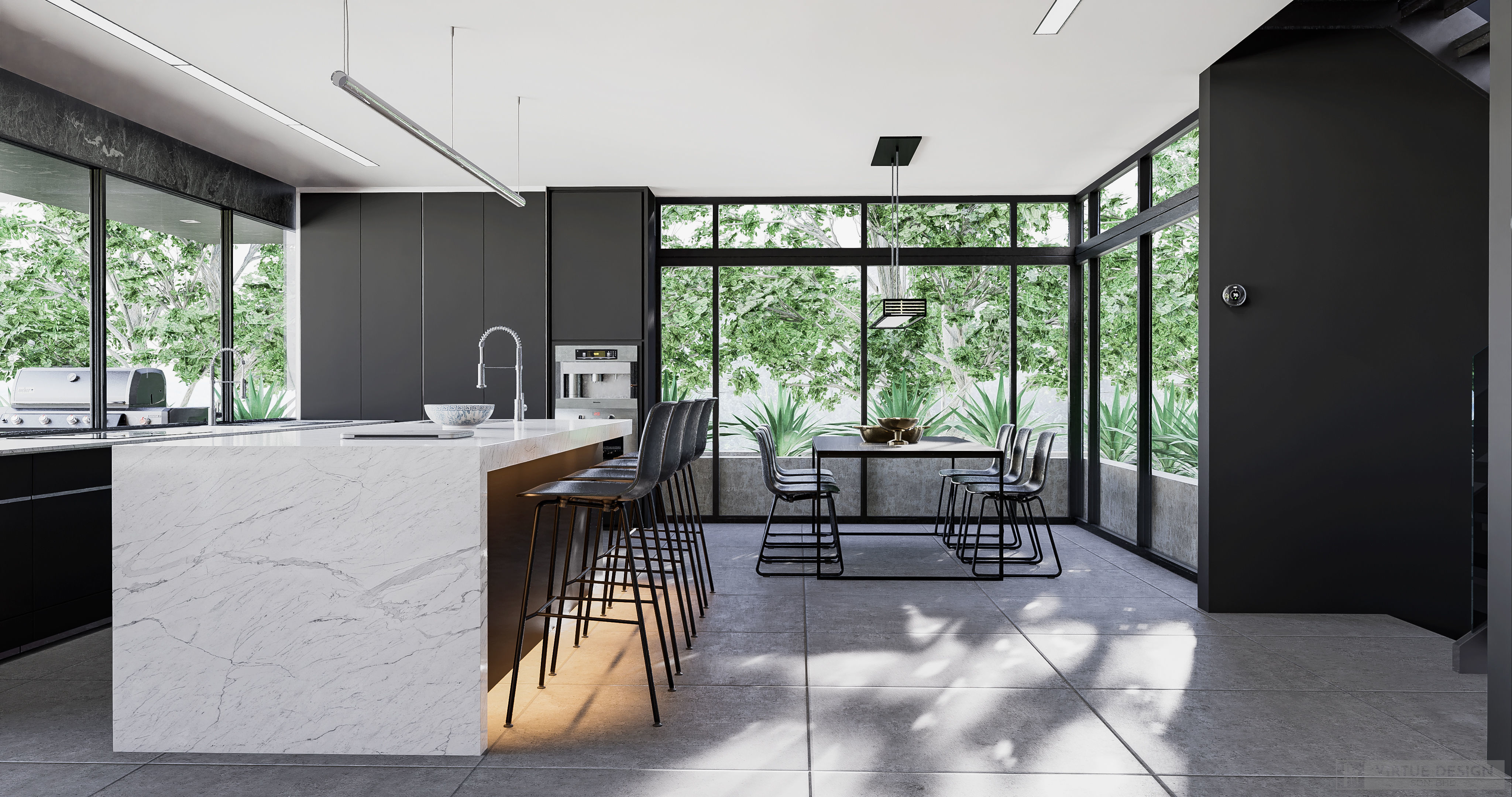 Modern living - C2 3D model_3