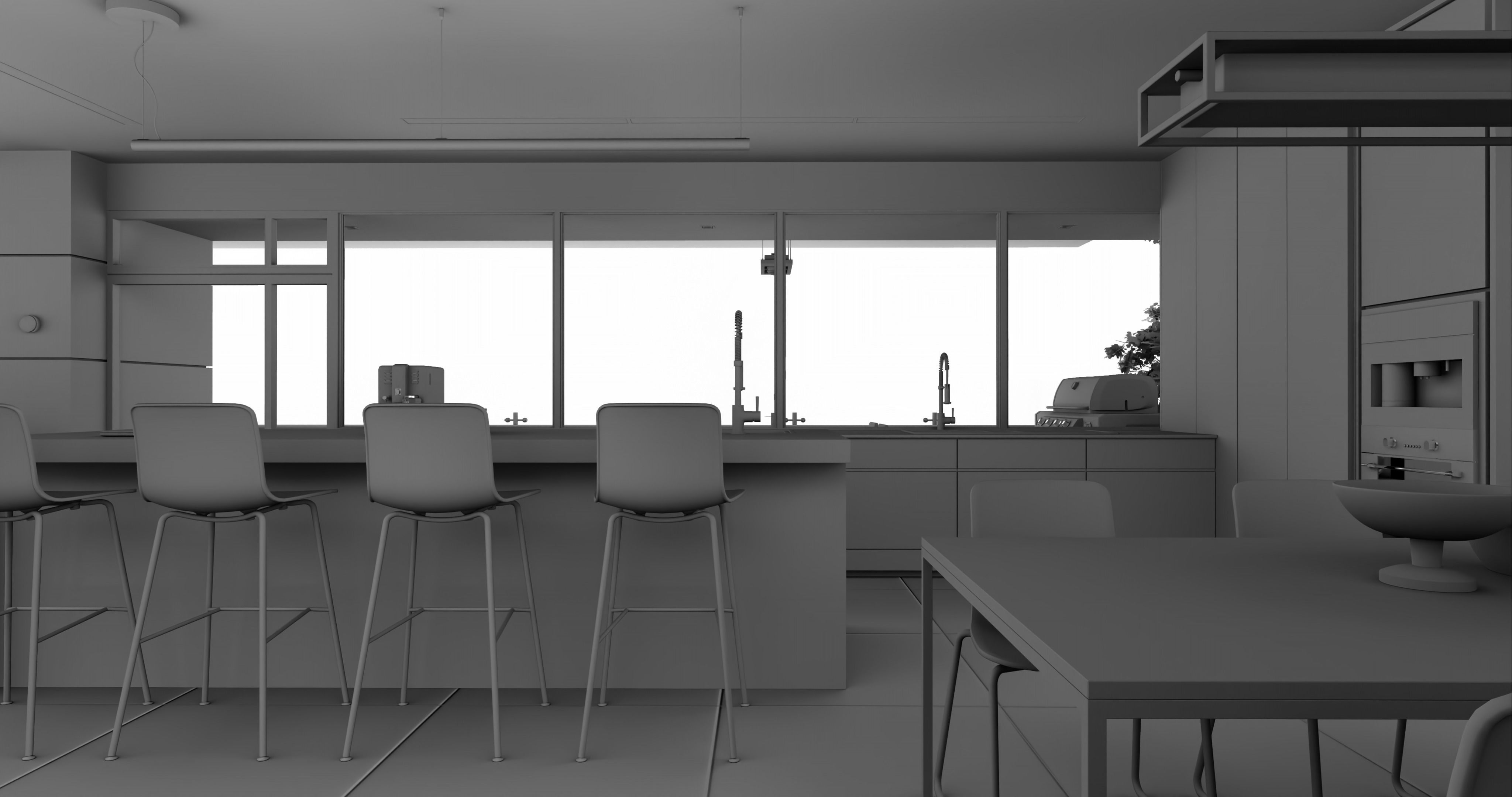 Modern living - C2 3D model_14