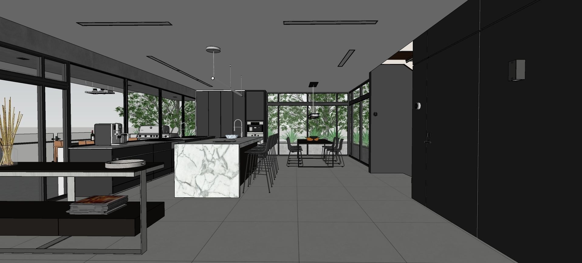 Modern living - C2 3D model_21