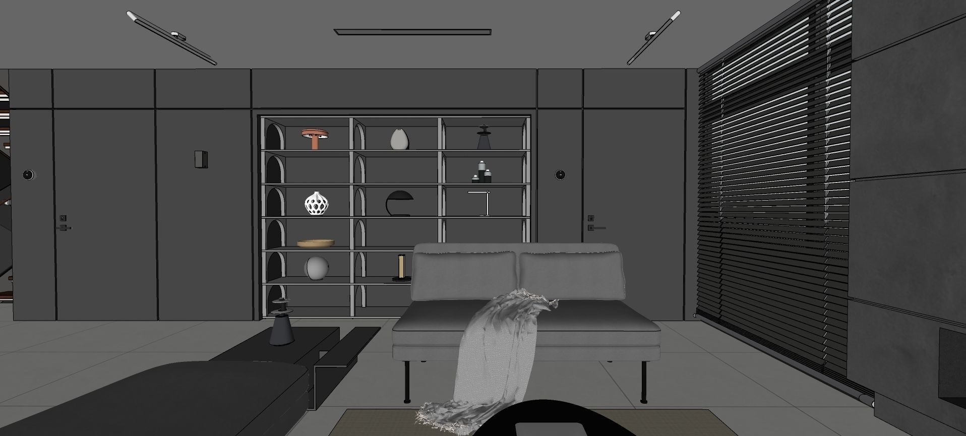 Modern living - C2 3D model_19