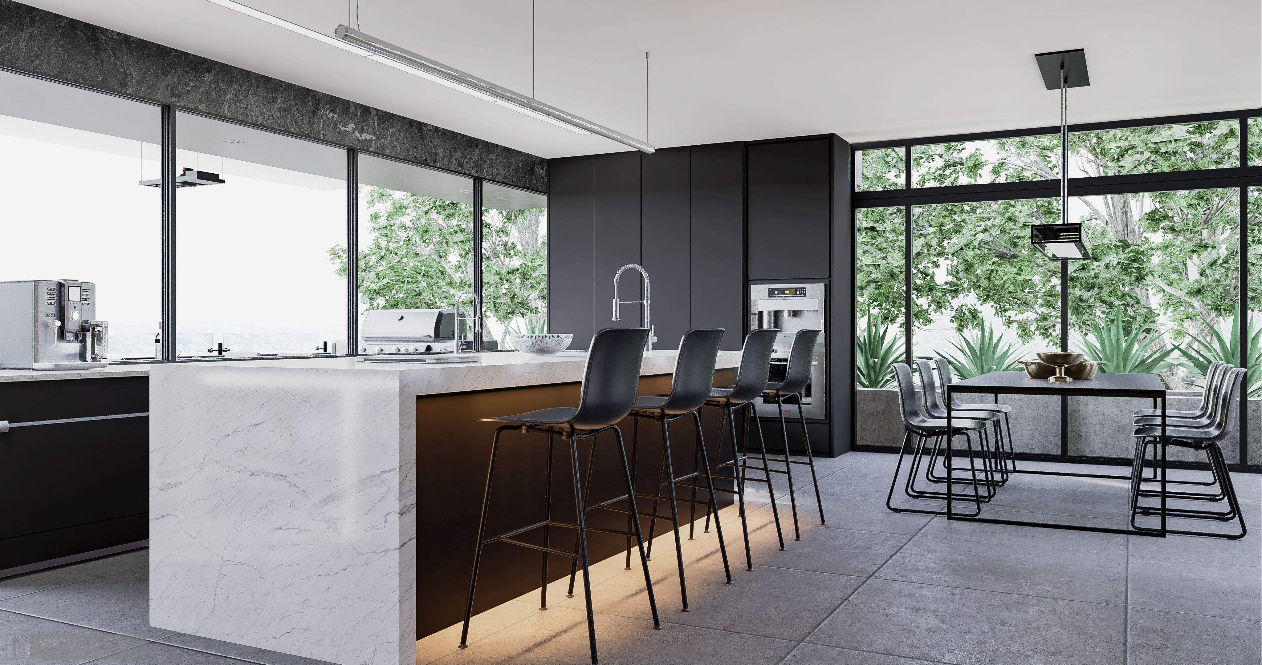 Modern living - C2 3D model_4