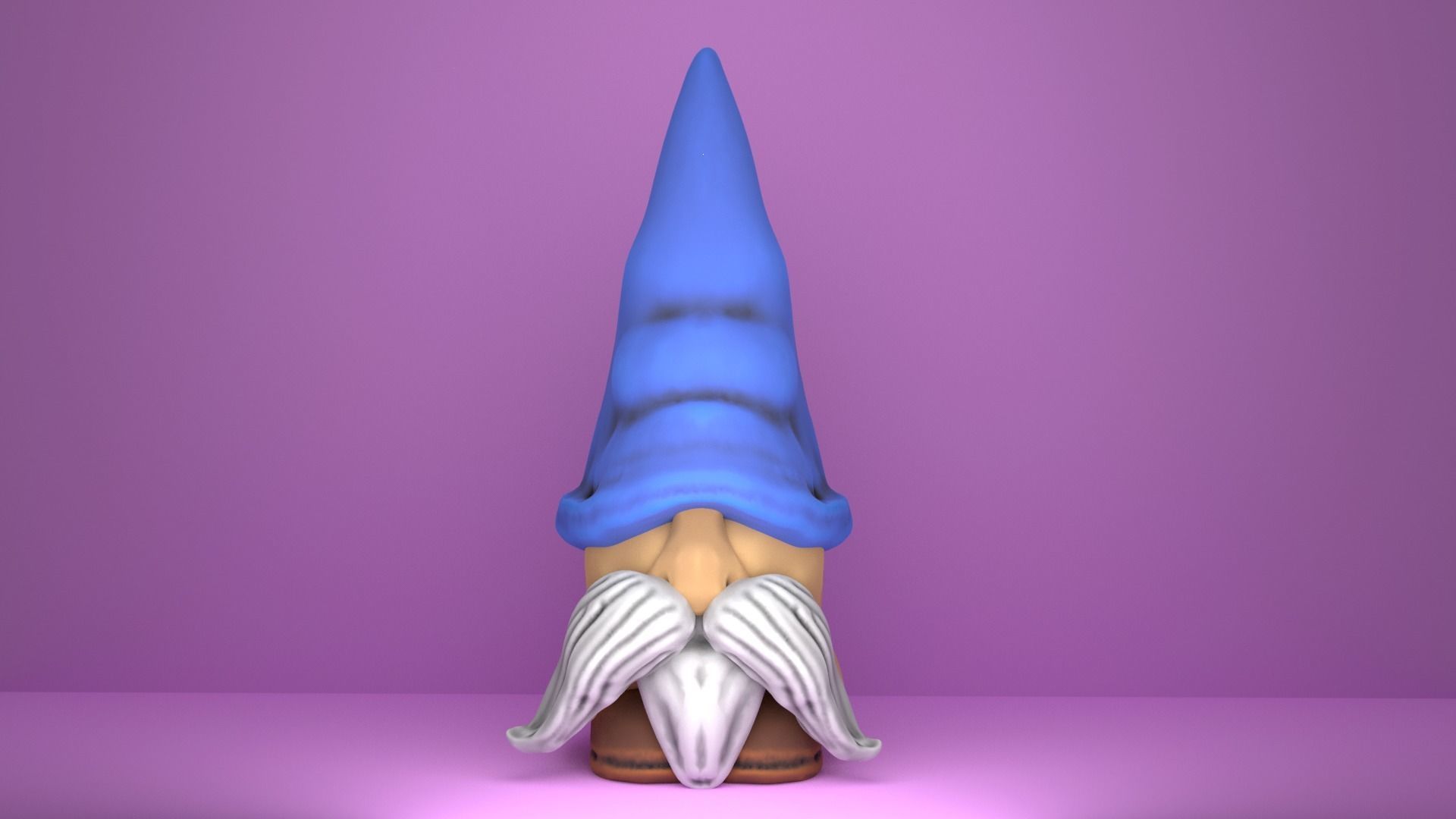Wizard Gnome 3d model 3D model_1