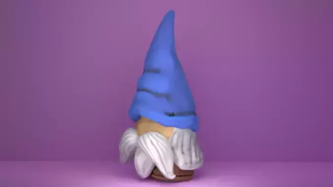 Wizard Gnome 3d model