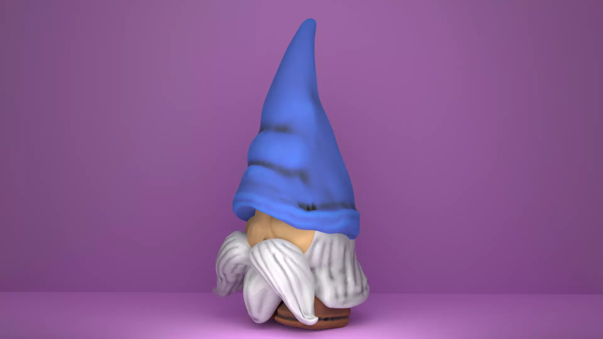 Wizard Gnome 3d model 3D model_0