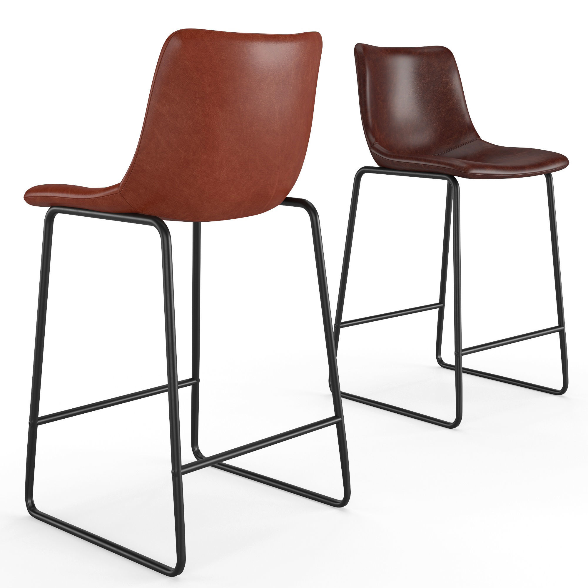 Bar stool Vermut 3D model_3