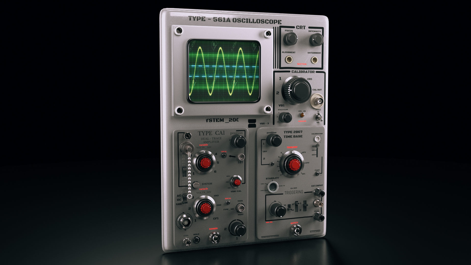 control panel full pack 3D model_2