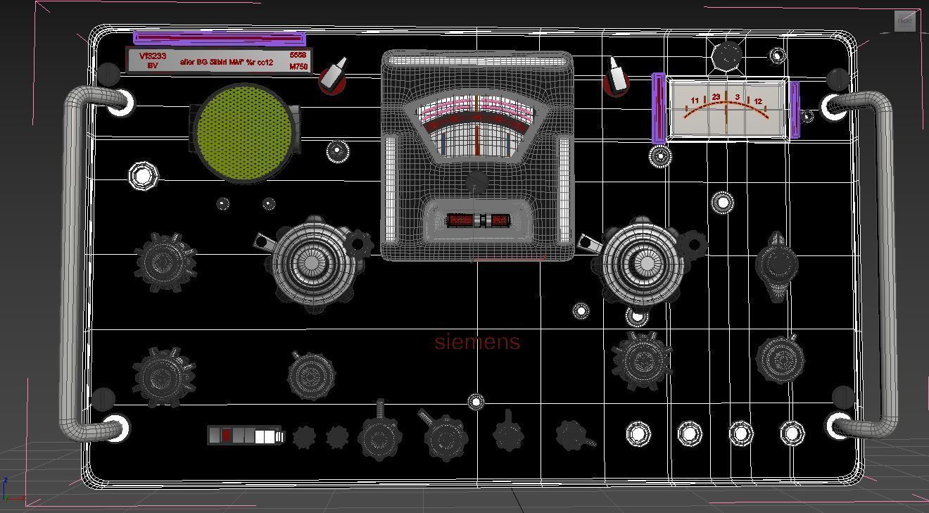 control panel full pack 3D model_18