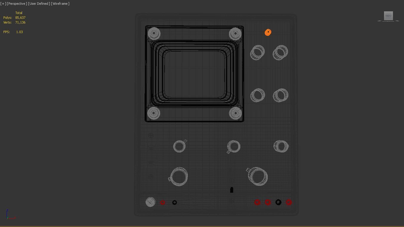 control panel full pack 3D model_17