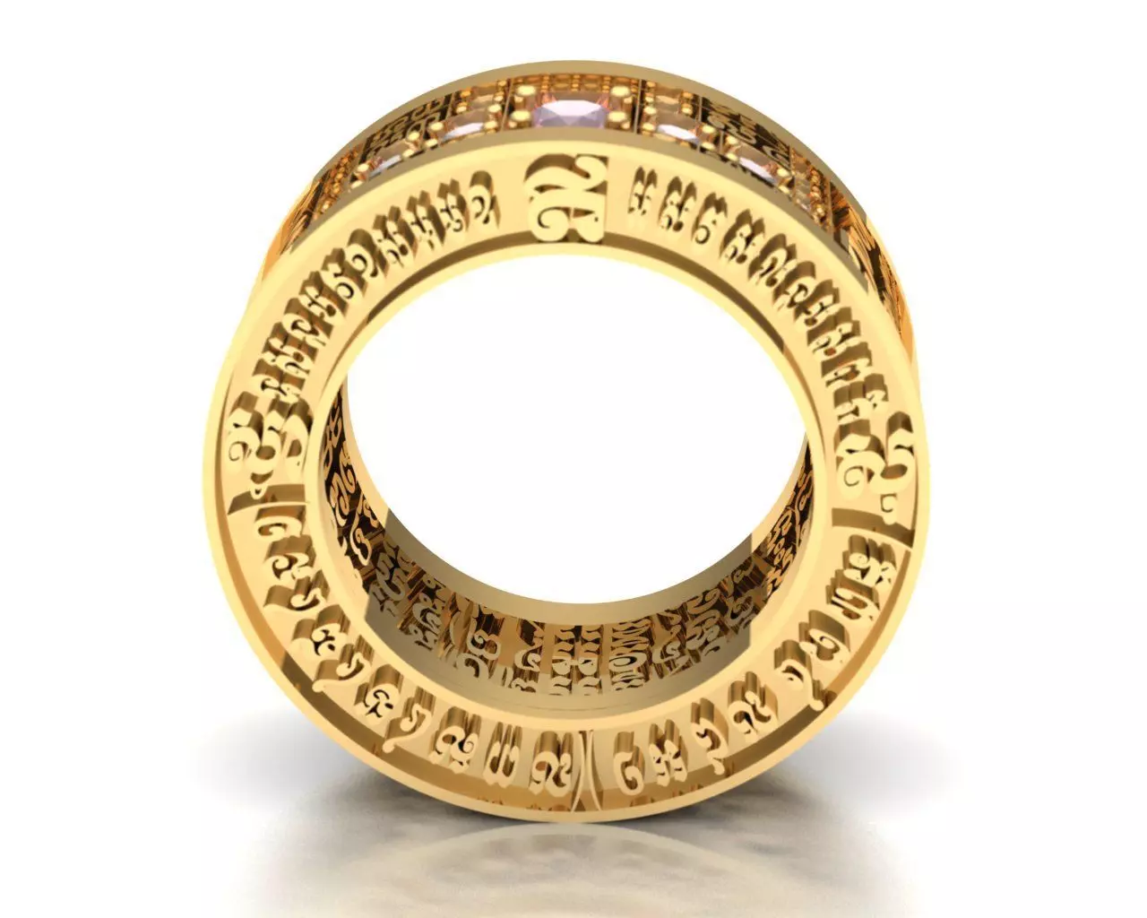 Ring of man 3D print model_0