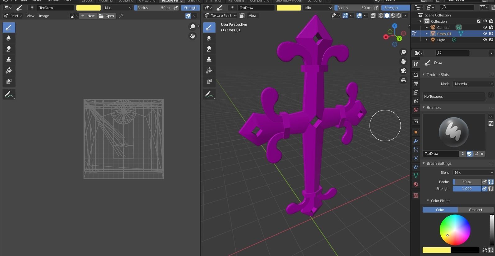 JESUS CROSS 3D model_6