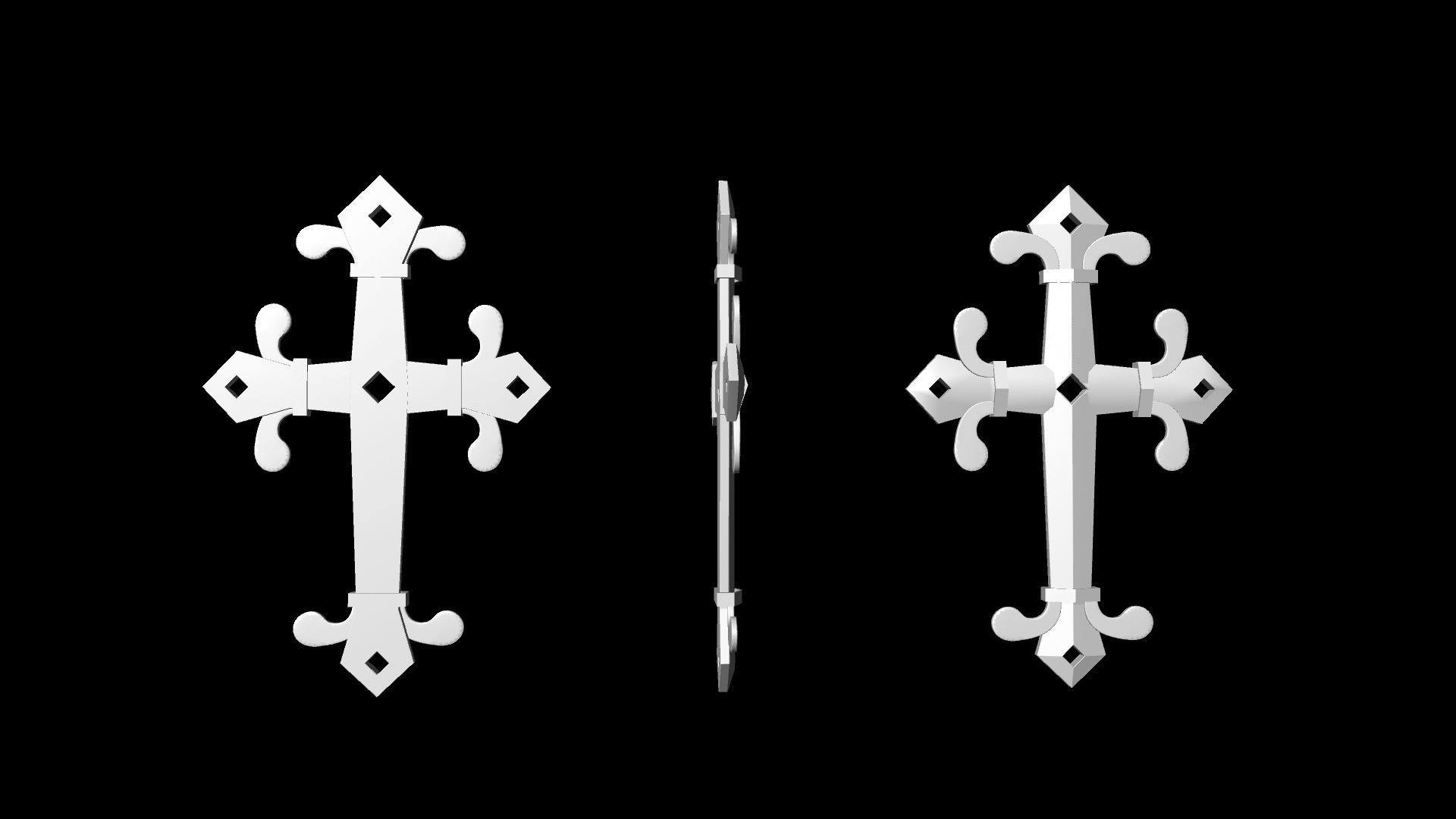JESUS CROSS 3D model_13