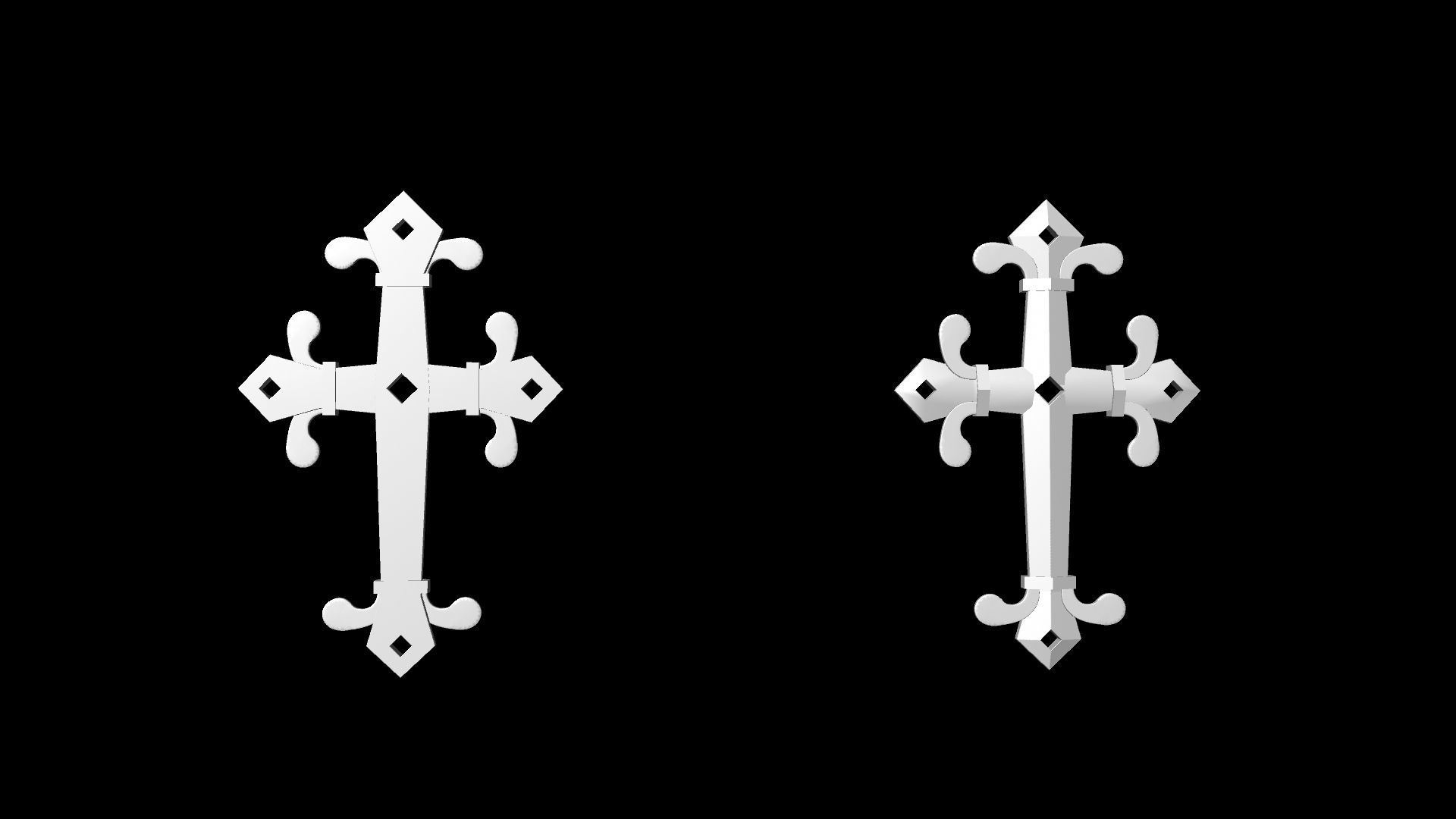 JESUS CROSS 3D model_12