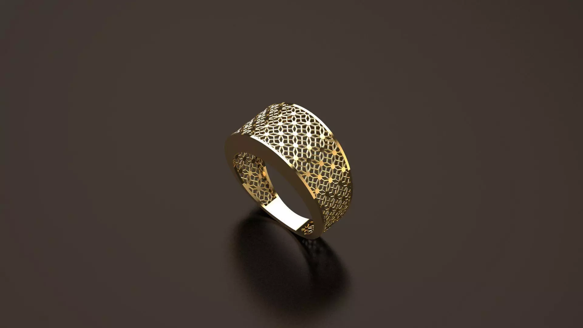 GOLD RING 3D print model_0