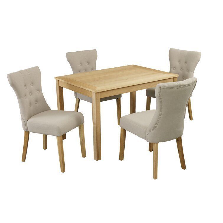 Oakridge 5 - Piece Diner Table Chair Set 3D model_1