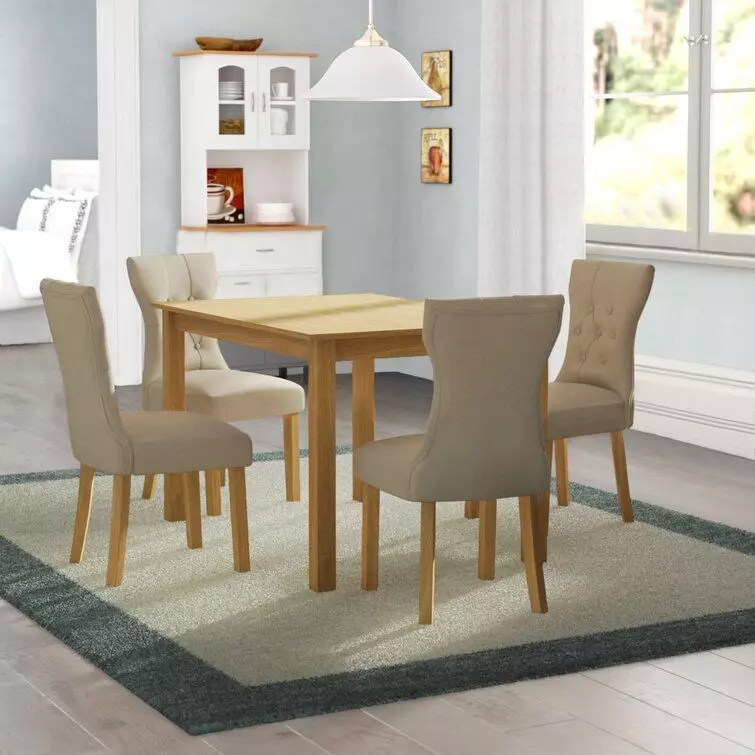 Oakridge 5 - Piece Diner Table Chair Set 3D model_0