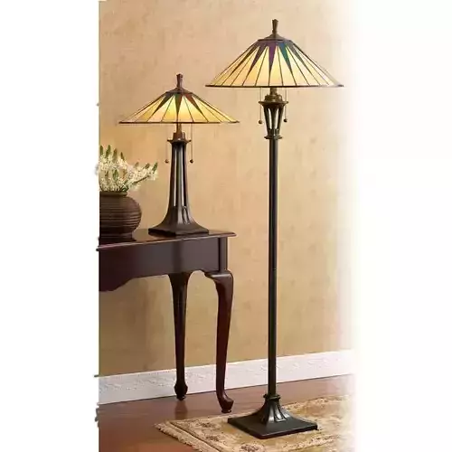 Finchamp Tiffany Floor Light Lamp