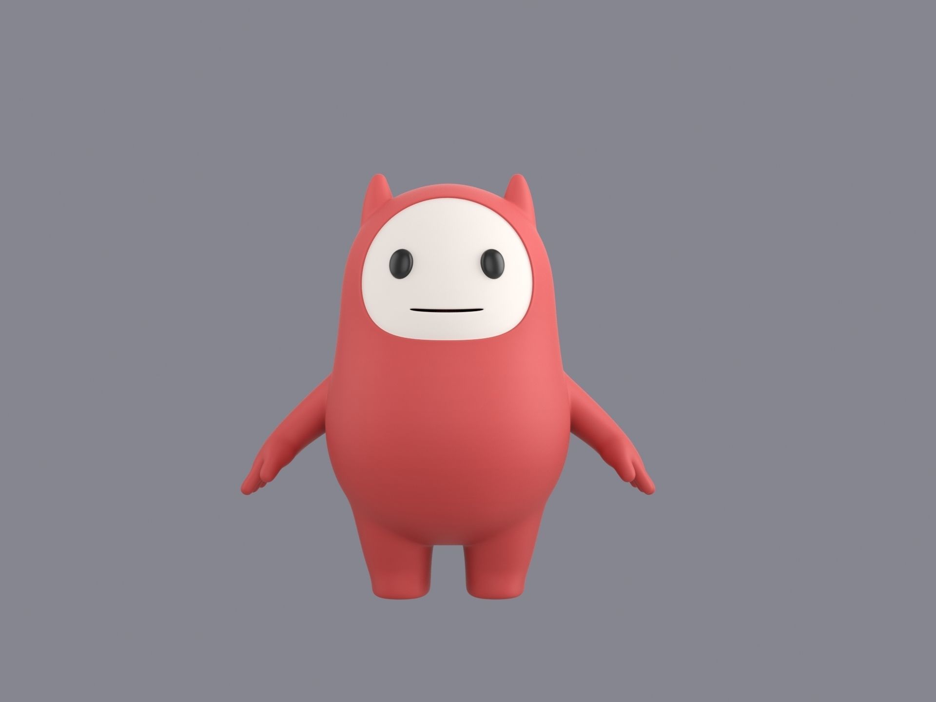 Mascot 016 3D model_1
