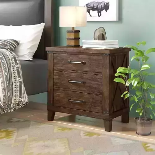 Daramanivong Drawer Nightstand 
