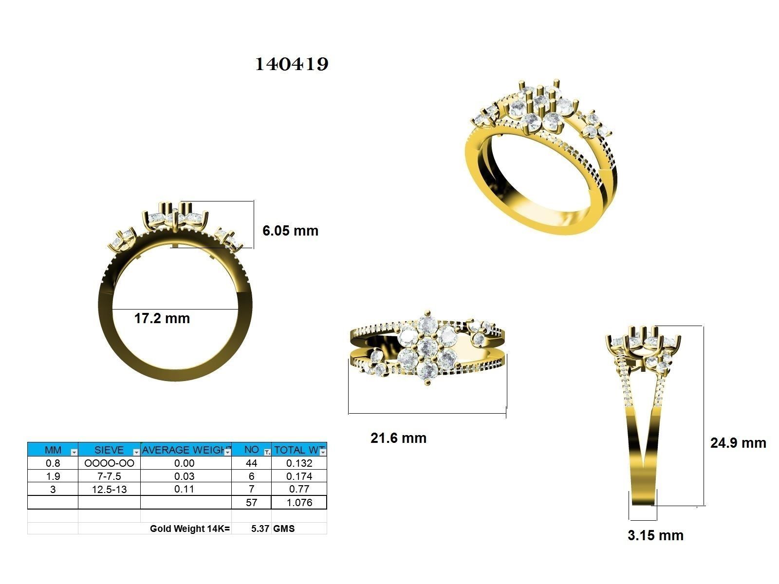 Ring - 140419 3D print model_12
