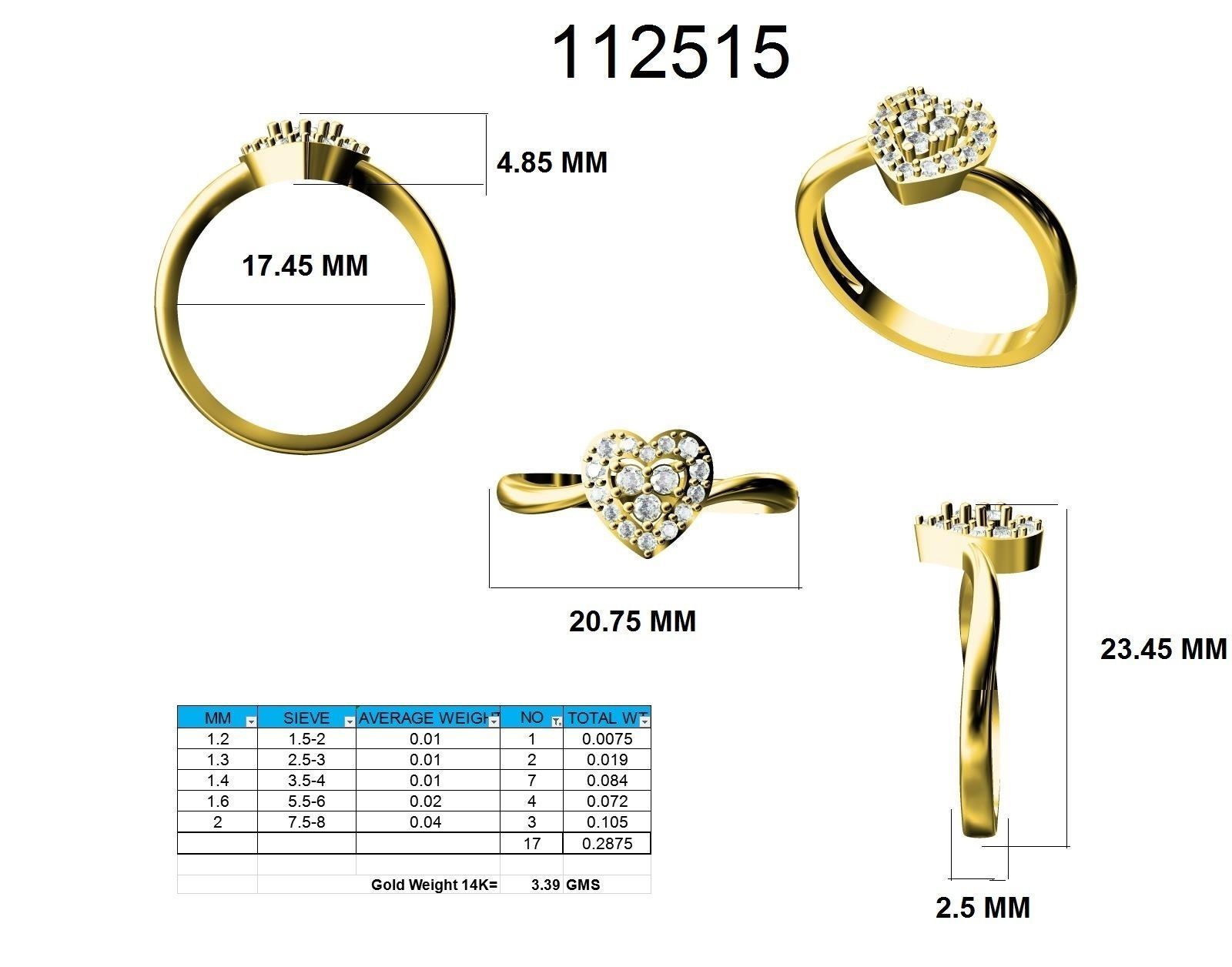 Ring - 112515 3D print model_12