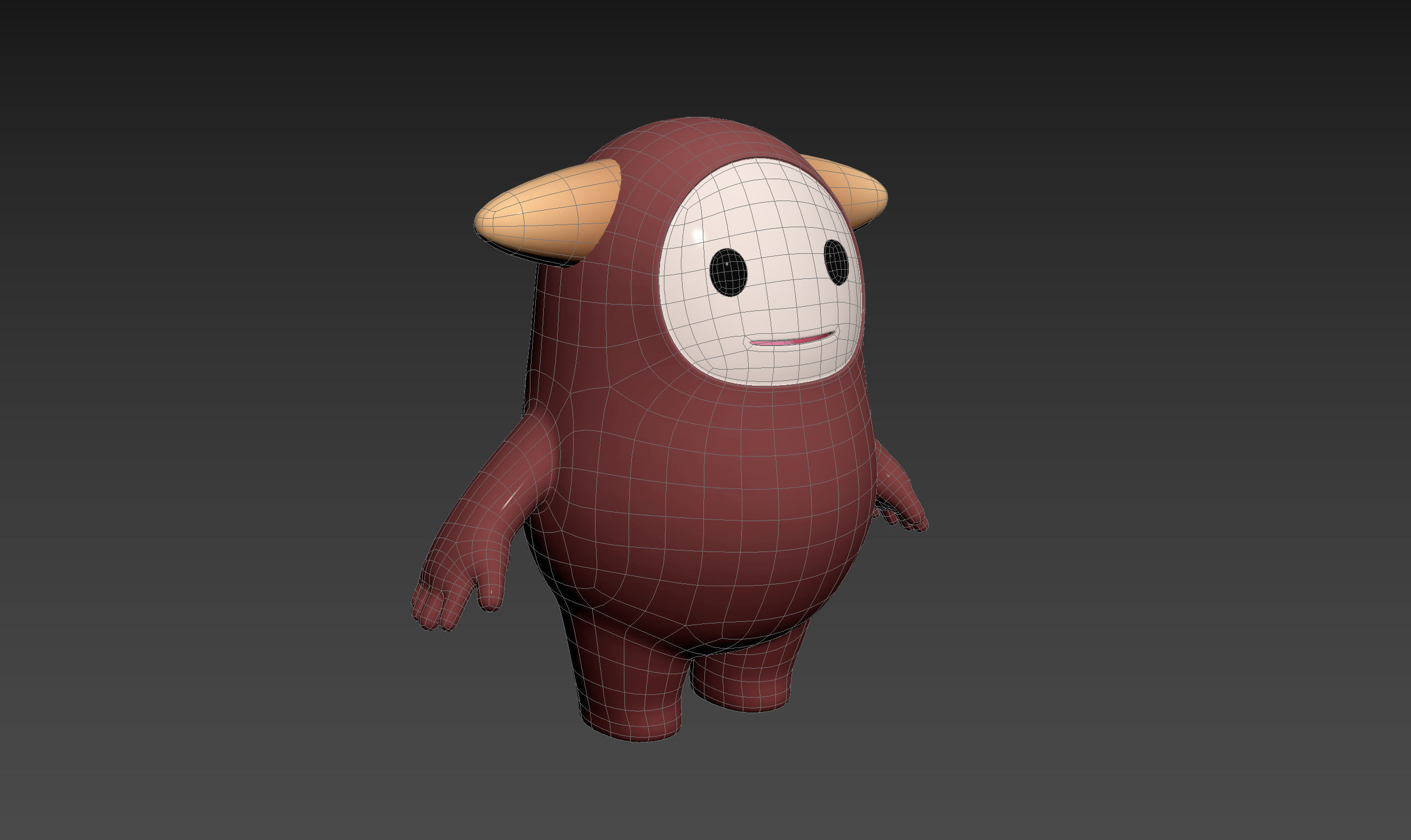 Mascot 017 3D model_14
