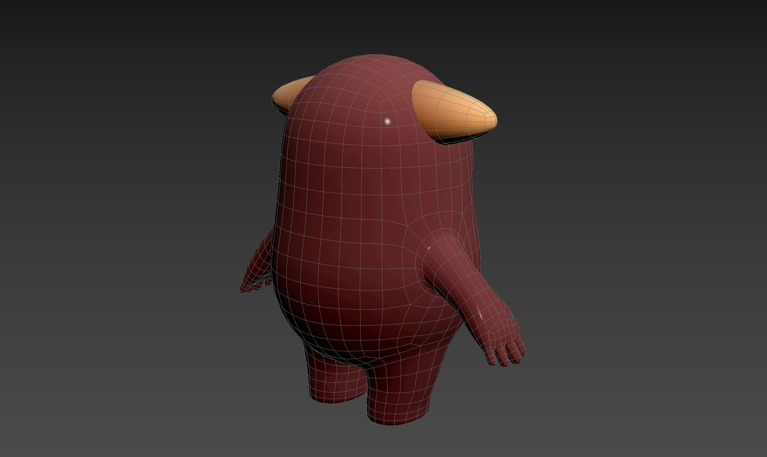 Mascot 017 3D model_16