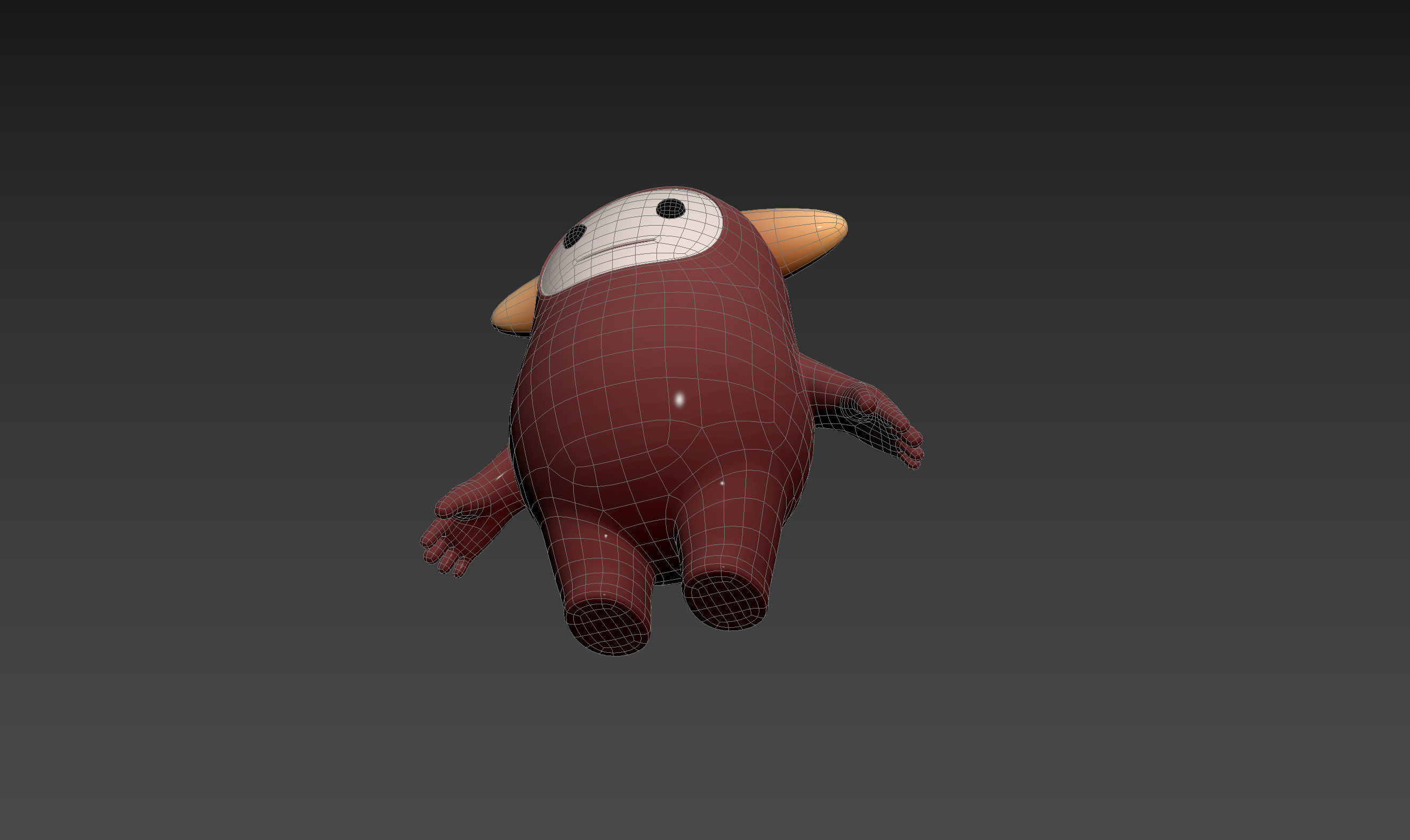 Mascot 017 3D model_22