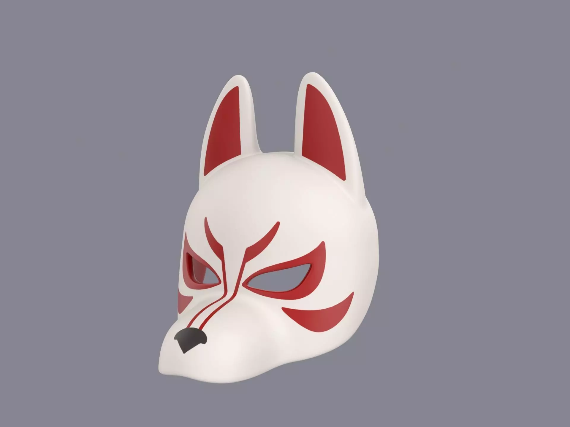 Fox Mask 3D model | CGTrader