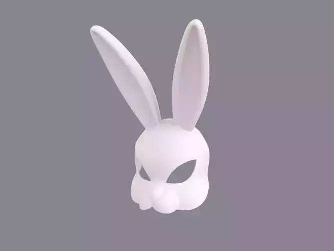 Rabbit Mask 3D model